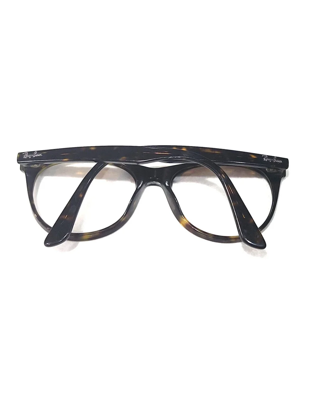 Ray Ban RB2185 902/31 Round Tortoise Eyeglasses Sunglasses Frame 55-18 145 WHA